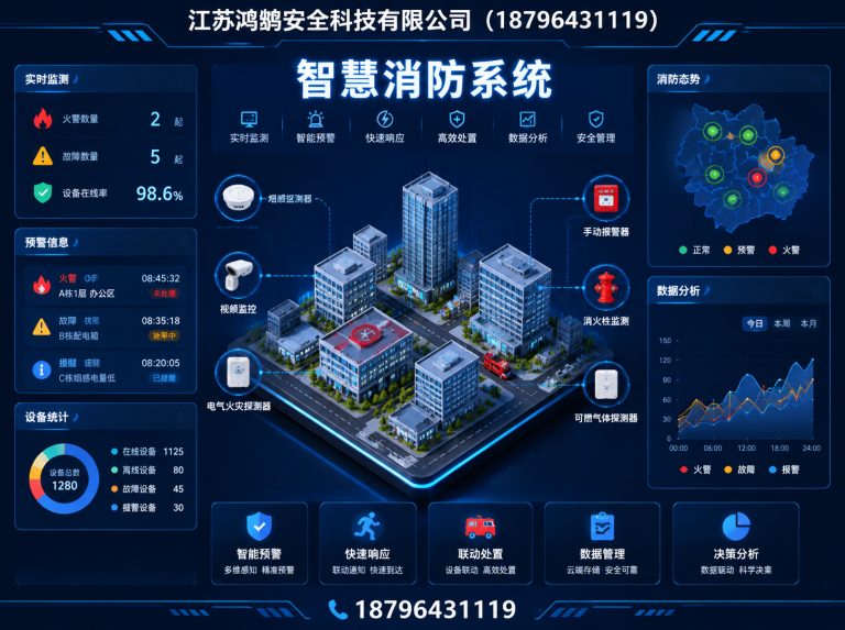 广元消防通信指挥展示图